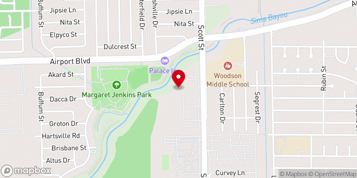 Map showing location of World Harvest Outreach Seventh-day Adventist Church