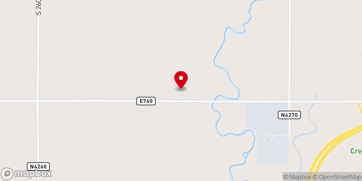 Map showing location of The Barn at Coal Creek