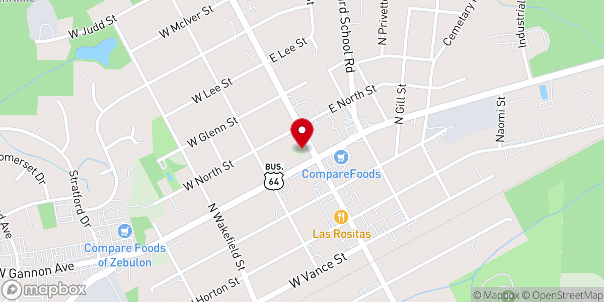 Map showing location of The houe of prayer church