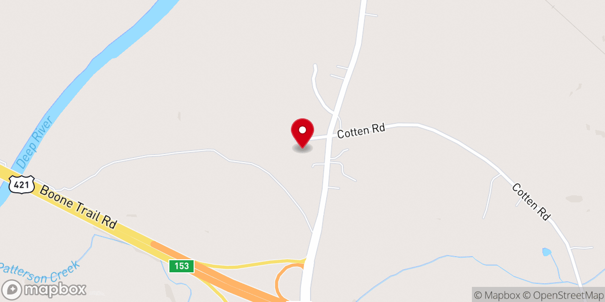 Map showing location of Cumnock Baptist Church