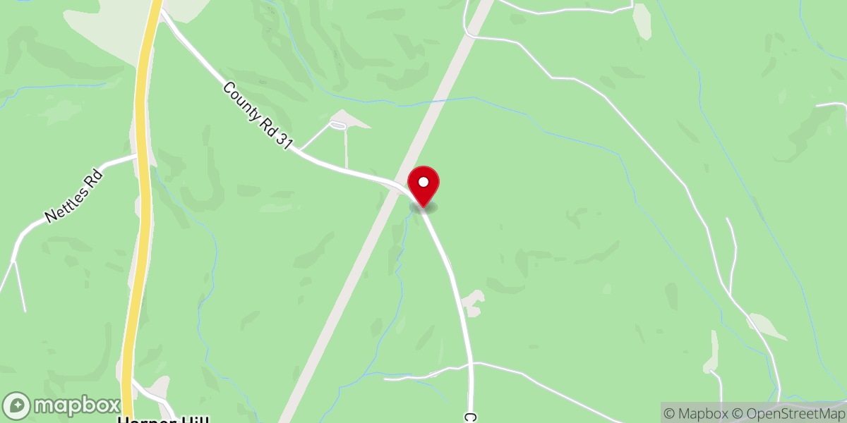 Map showing location of Macedonia Baptist Church
