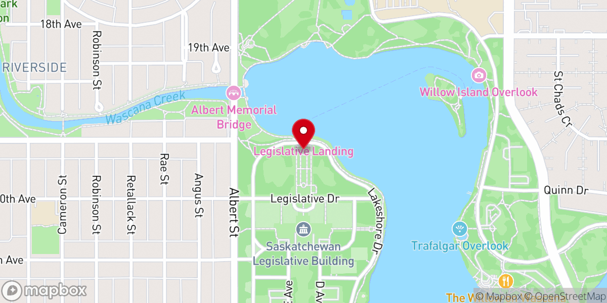 Map showing location of Walter Scott Memorial