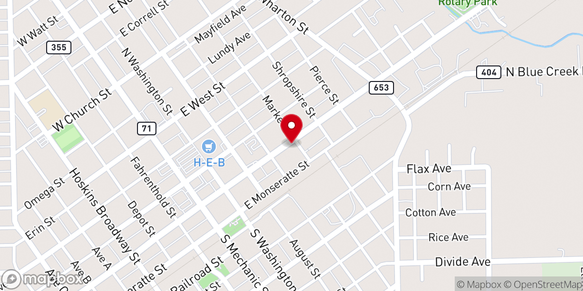 Map showing location of iglesia fuente de agua viva el canpo