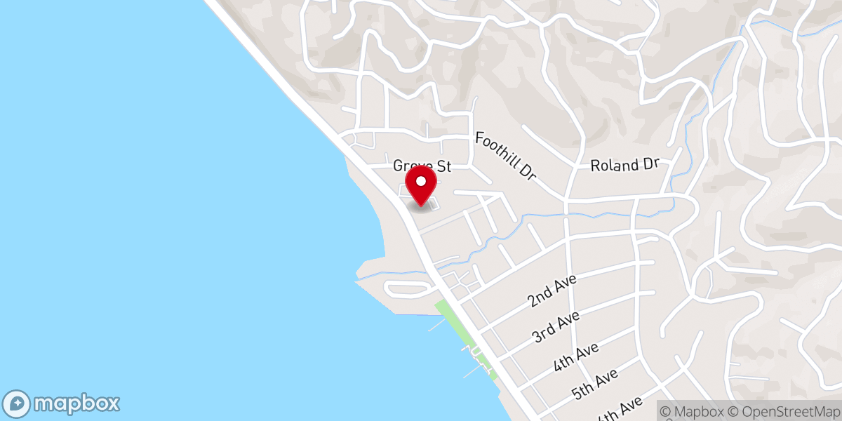 Map showing location of Lucerne Community Church