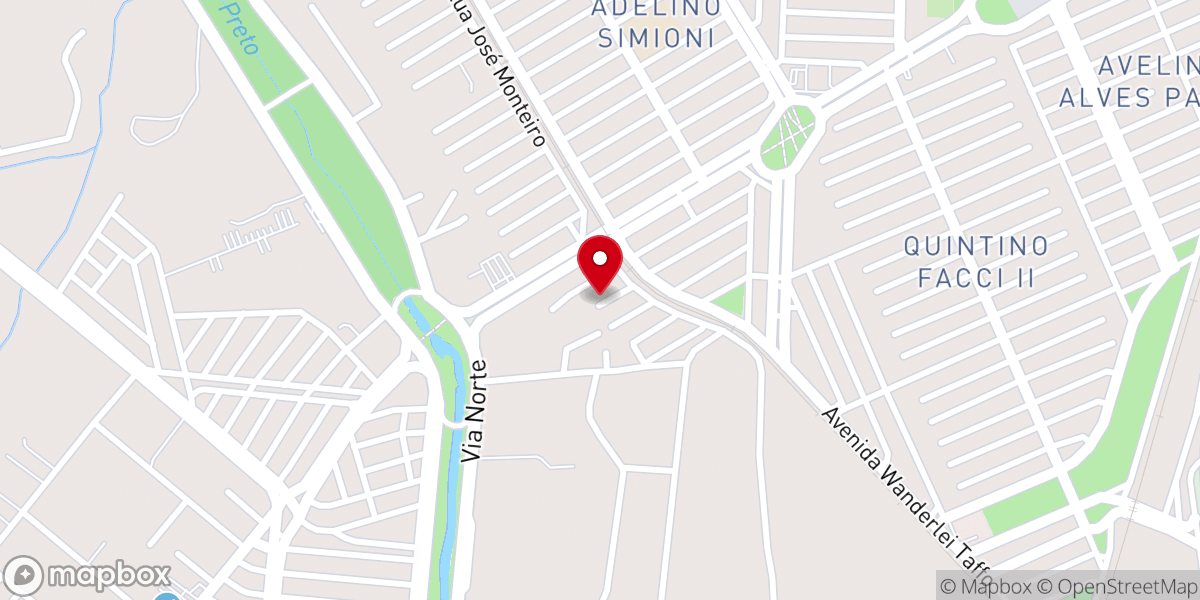 Map showing location of Igreja Assembleia de Deus Templo dos Milagres