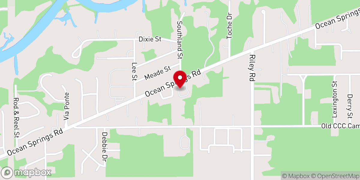 Map showing location of Victory Worship Center