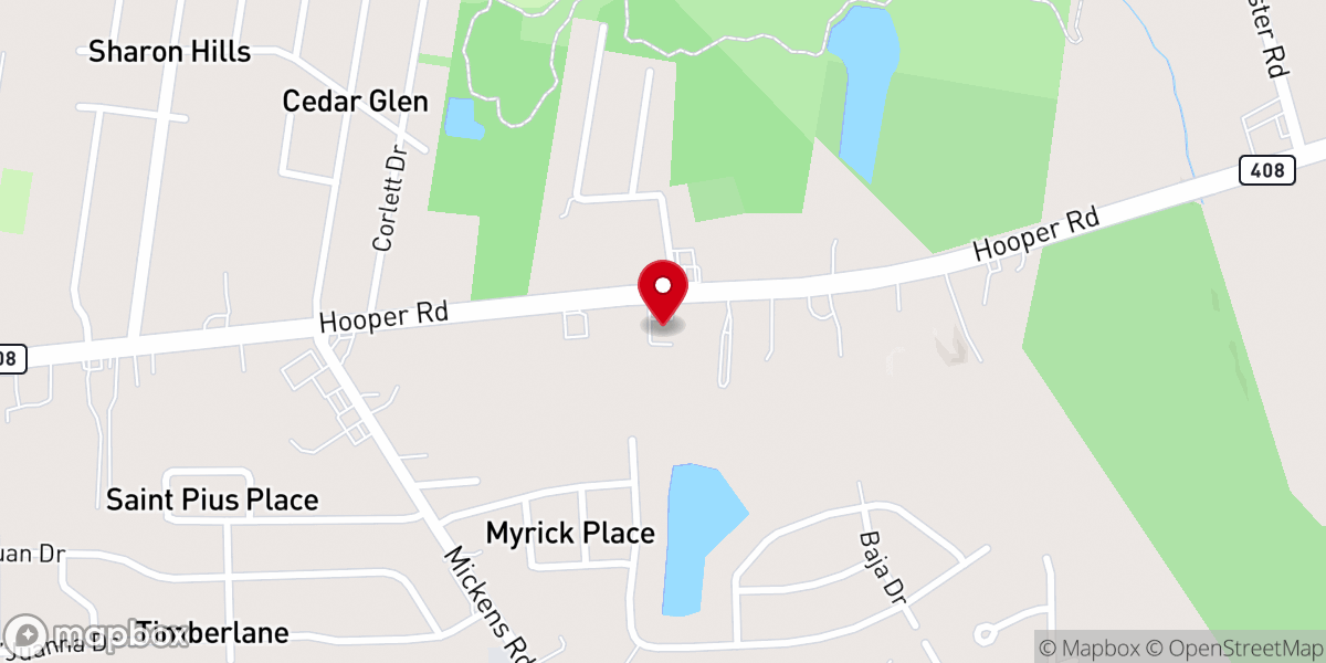 Map showing location of Abounding Love Ministries