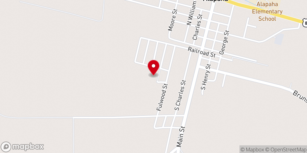 Map showing location of New Hope Church of God Apostolic