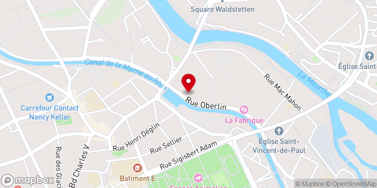 Map showing location of Eglise la Victoire de Dieu