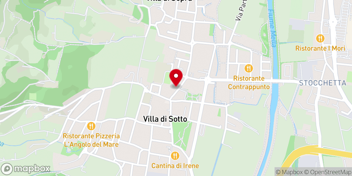 Map showing location of Oratorio San Filippo Neri