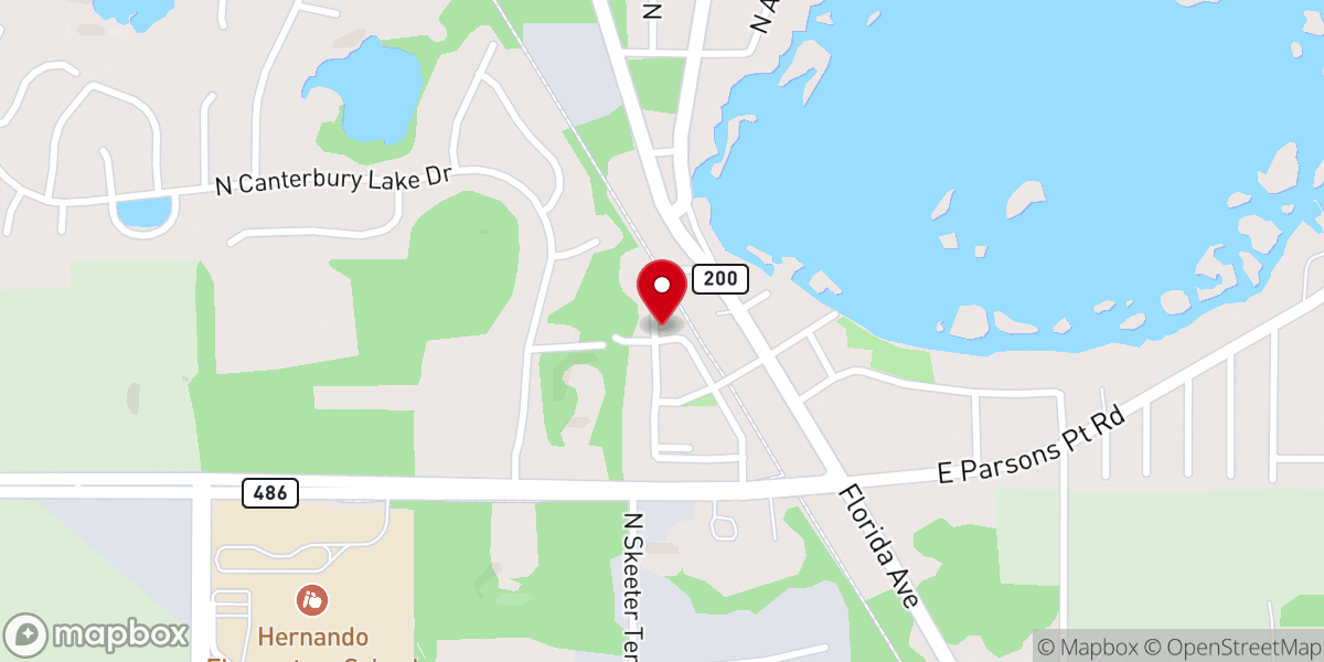 Map showing location of Mt.Carmel Missionary Baptist Church
