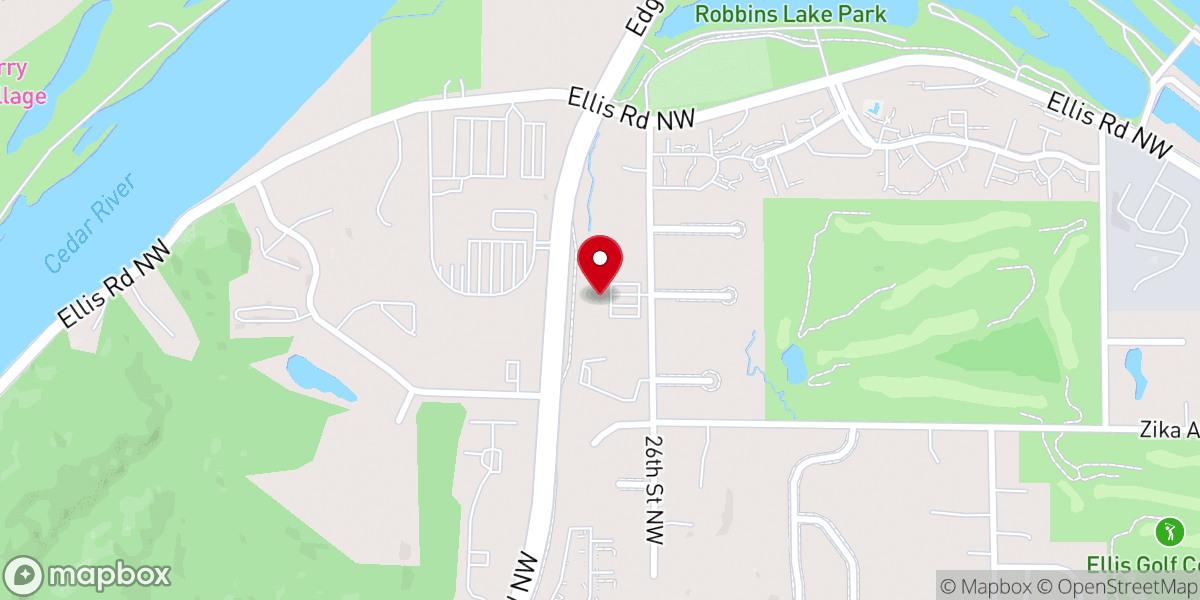 Map showing location of Springs of Life Church