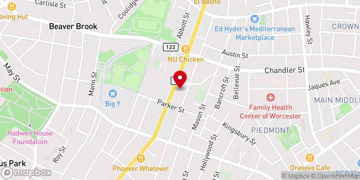 Map showing location of Dios es Amor