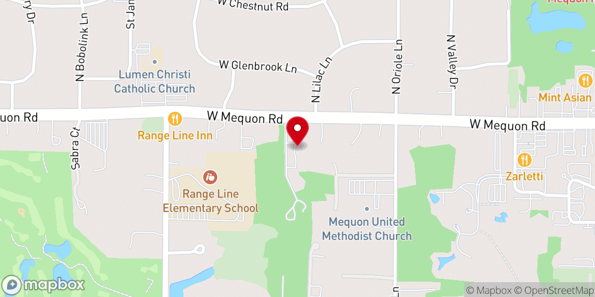 Map showing location of Peltz Center For Jewish Life