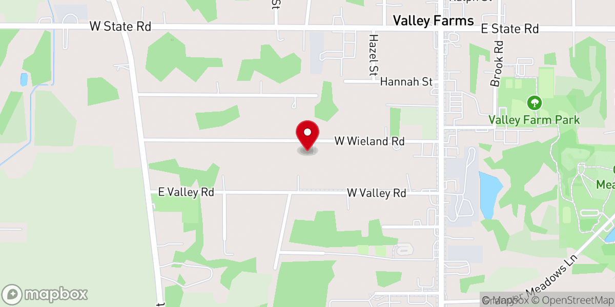 Map showing location of Grace Orthodox Presbyterian Church