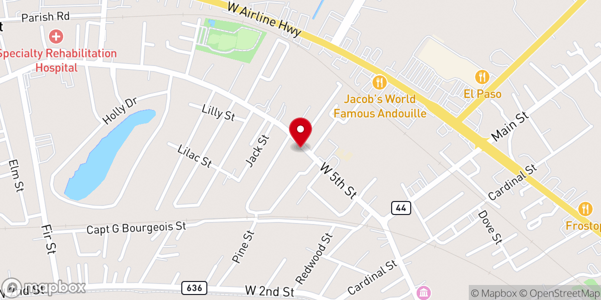 Map showing location of St John Parish Child Support