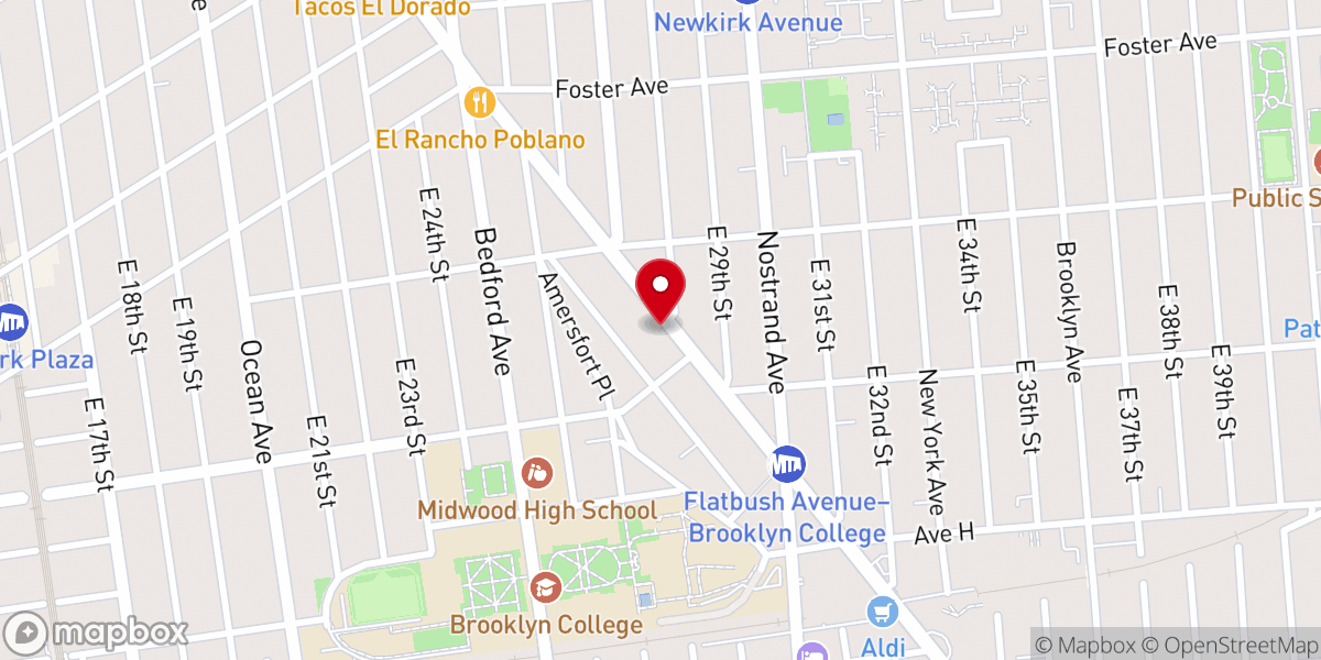 Map showing location of New Vision Deliverance Ministries