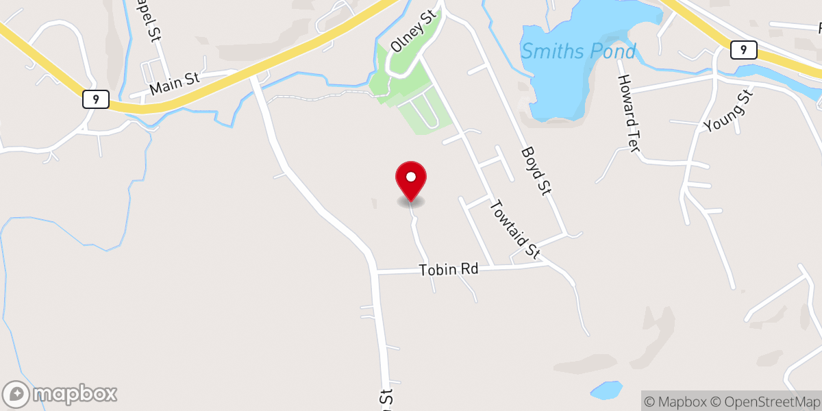 Map showing location of First Church of the Full Gospel NFP