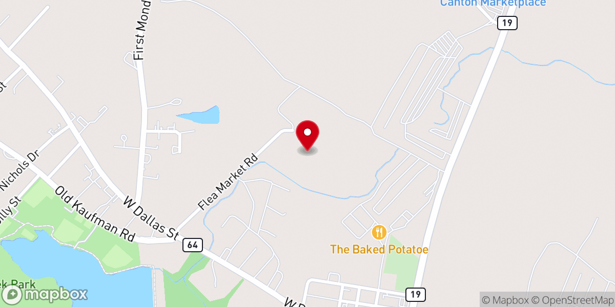 Map showing location of Civic Center