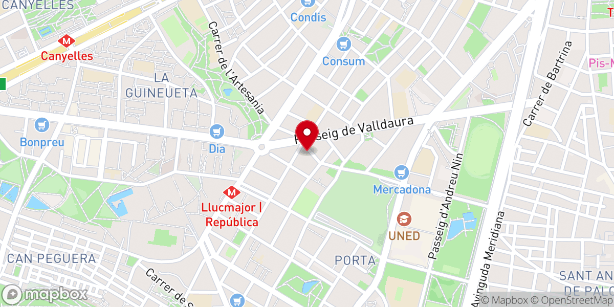 Map showing location of Centro Cristiano Pentecostés Elisama