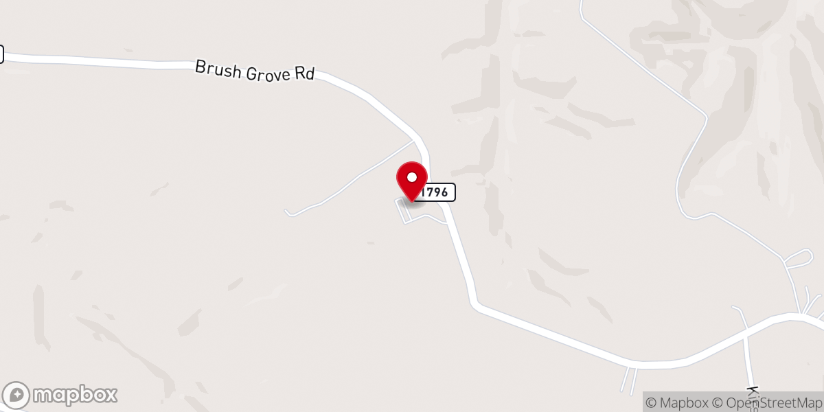 Map showing location of Church of God of Prophecy