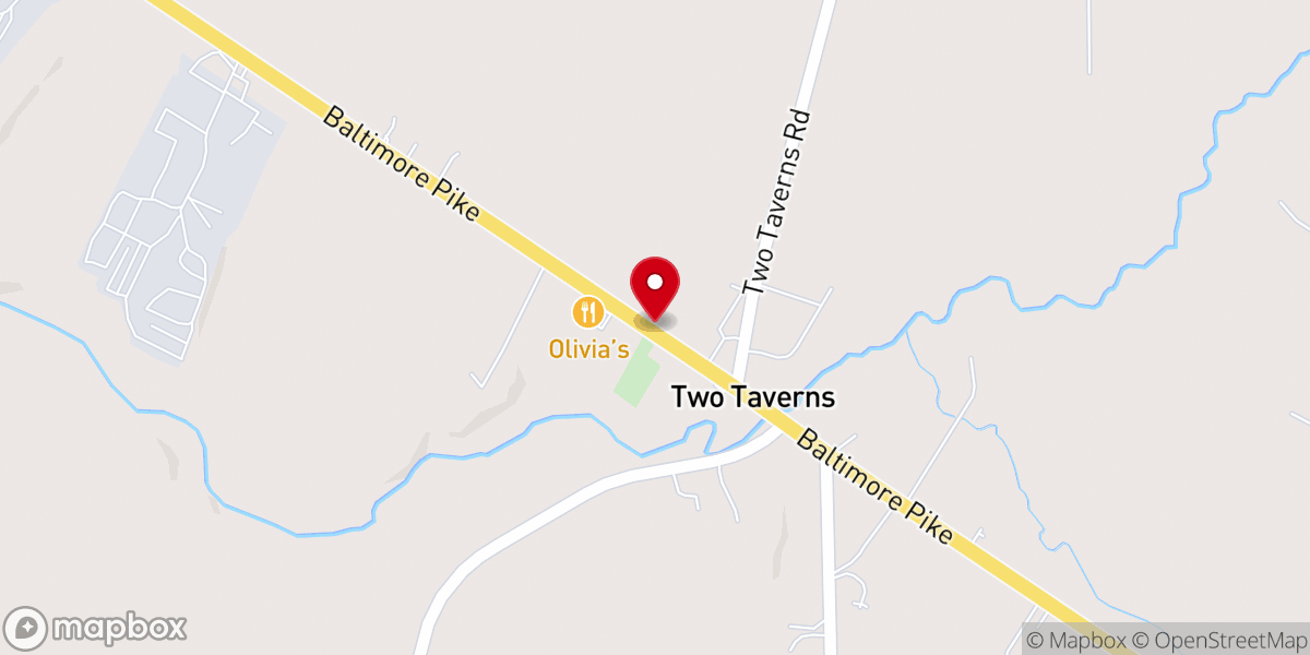 Map showing location of Grace Lutheran Church