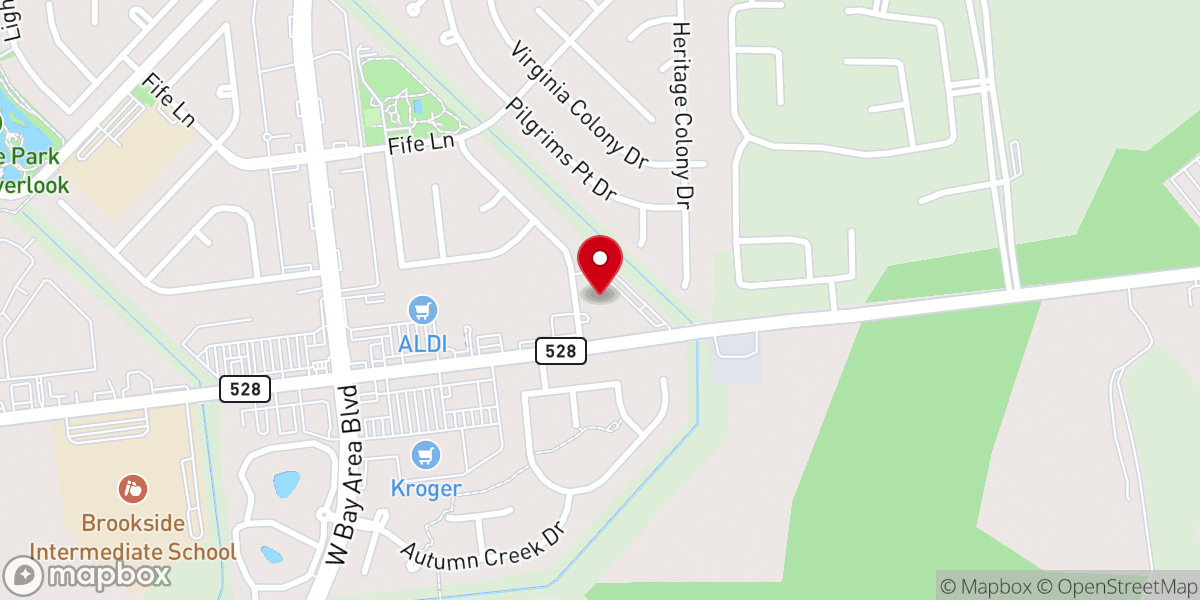 Map showing location of Heritage Park Baptist Church