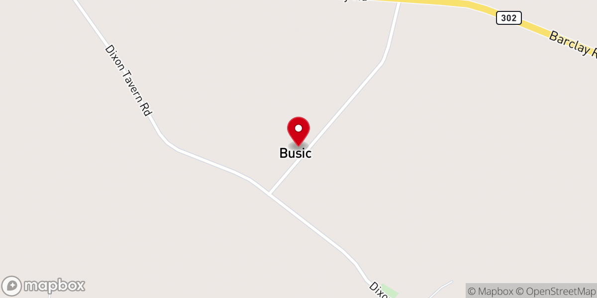 Map showing location of Full Gospel Church