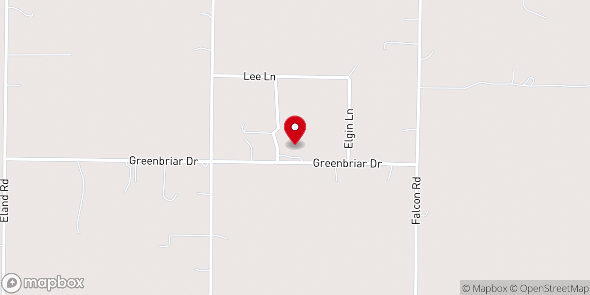Map showing location of New Testament Holiness Church