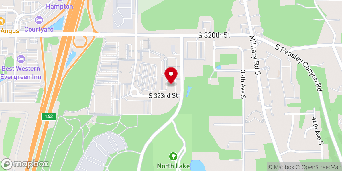 Map showing location of Washington Conference of Seventh-day Adventists