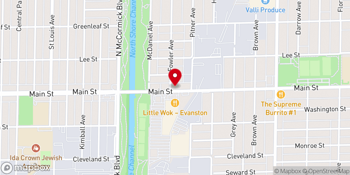 Map showing location of Grace life fellowship church