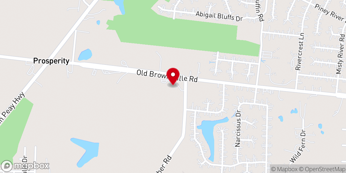 Map showing location of St. Elisabeth's Episcopal Church