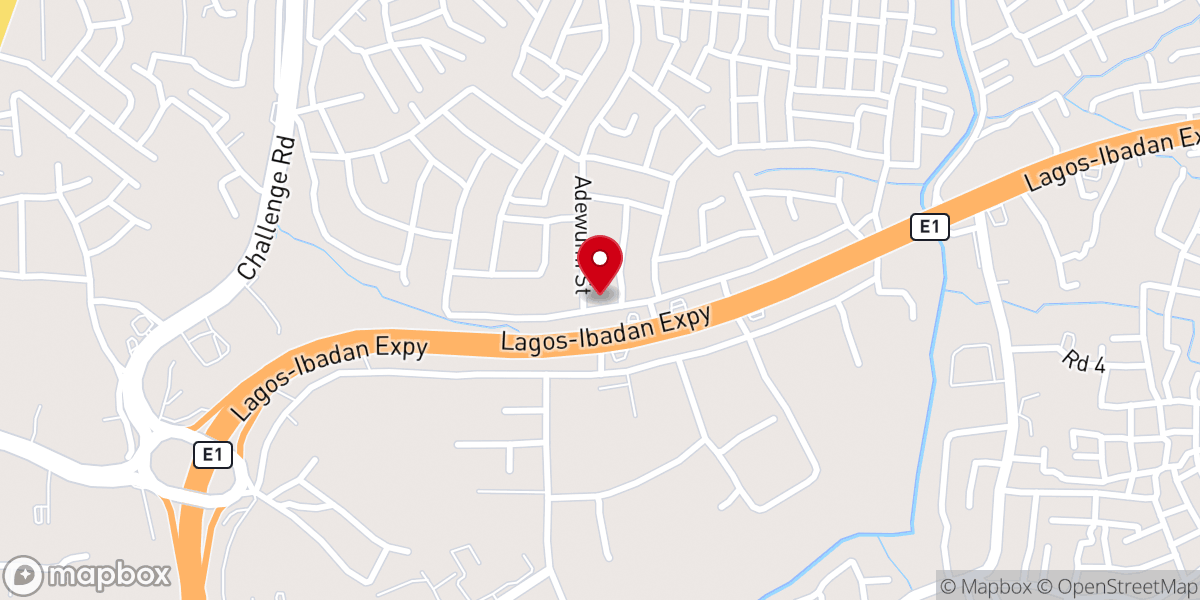 Map showing location of RCCG VICTORY CATHEDRAL (Oyo Province 8 Headquarters))