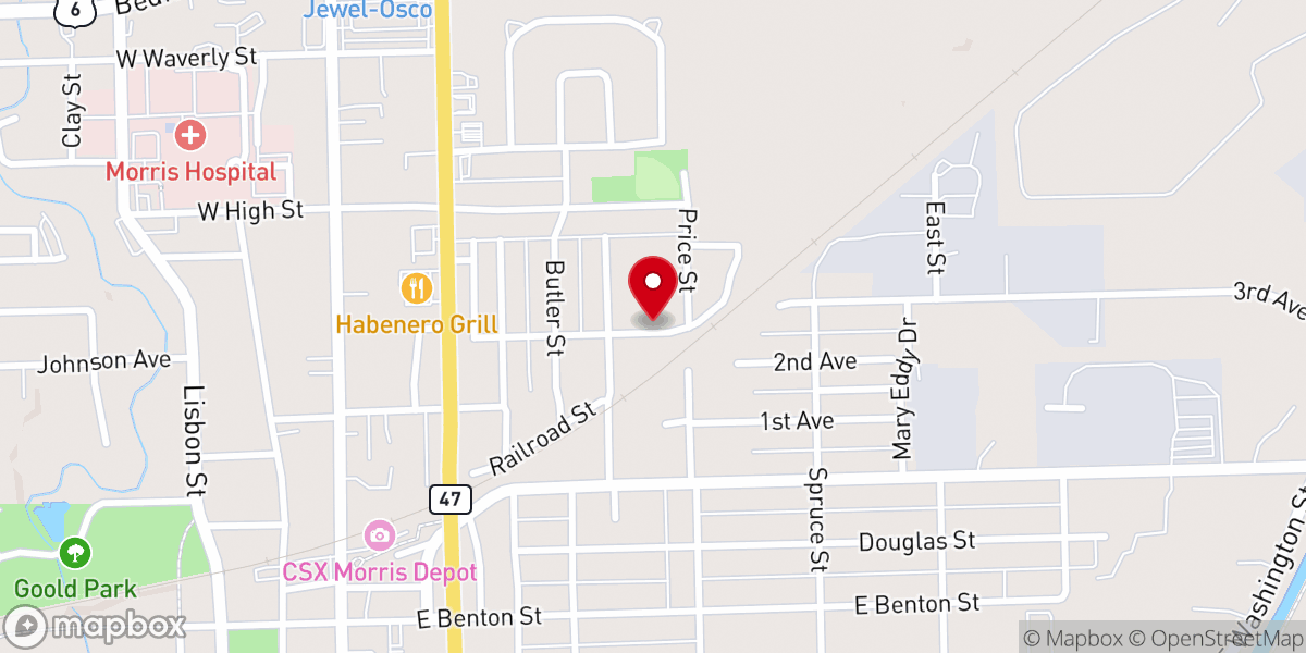Map showing location of Evoleno Universal Life Church