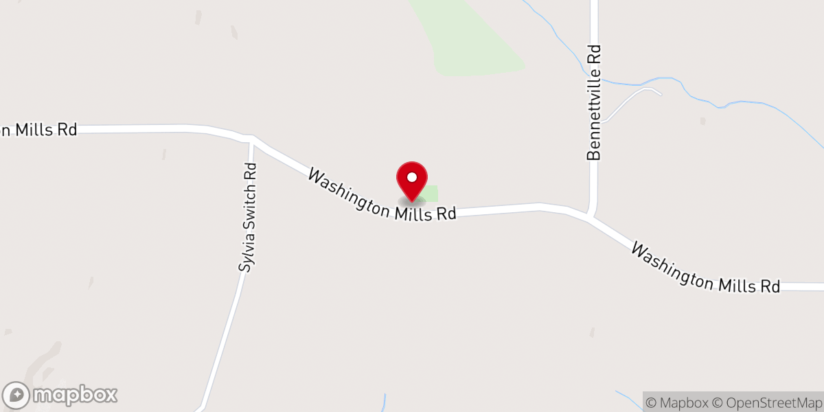 Map showing location of Assumption Church