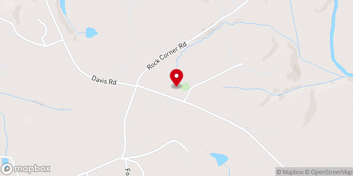 Map showing location of Smith Grove Baptist Church