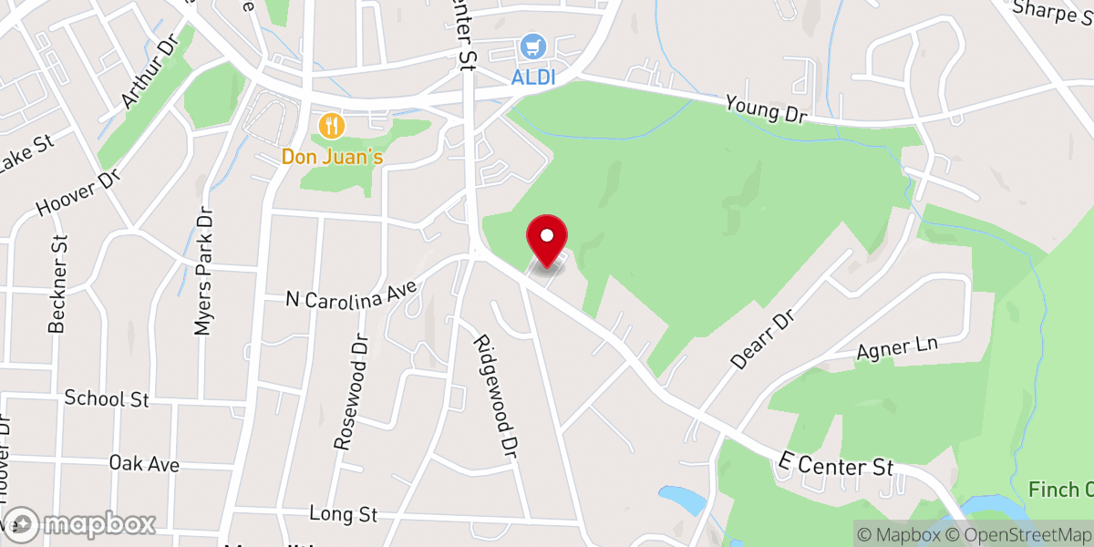 Map showing location of Grace Journey Church