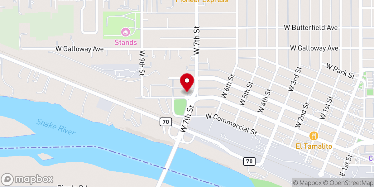 Map showing location of Love In the Name of Christ