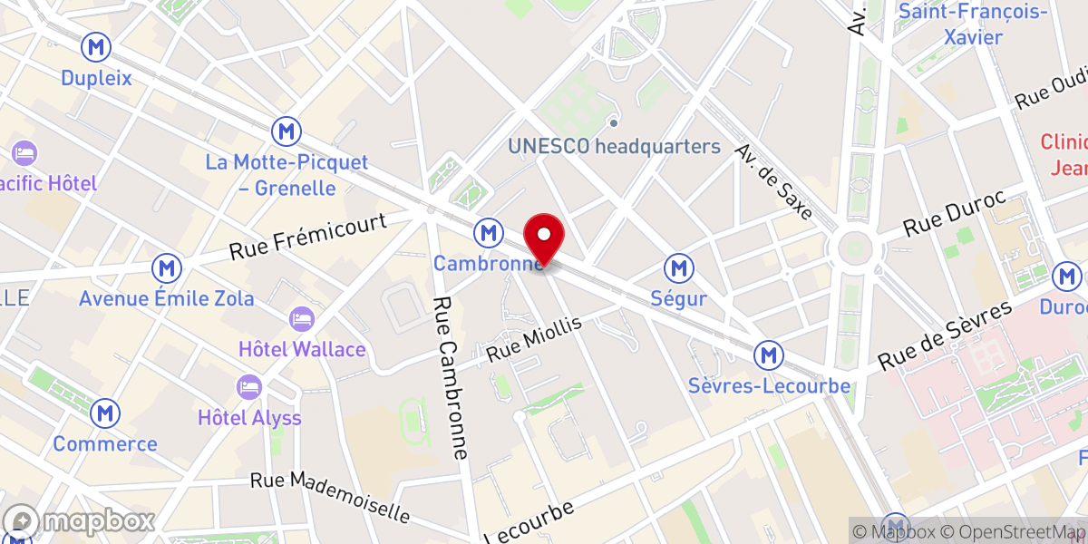 Map showing location of Chapelle Cathédrale Orthodoxe Notre Dame de Tendresse