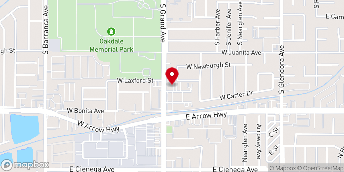 Map showing location of Good Shepherd Gujarati Church