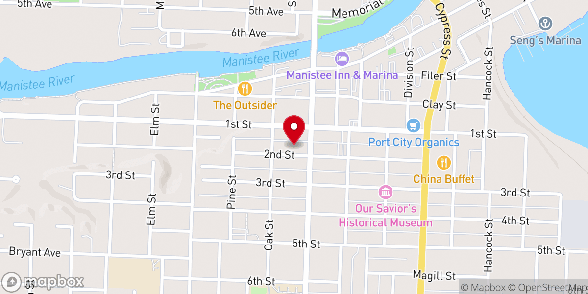 Map showing location of Church of the Holy Trinity
