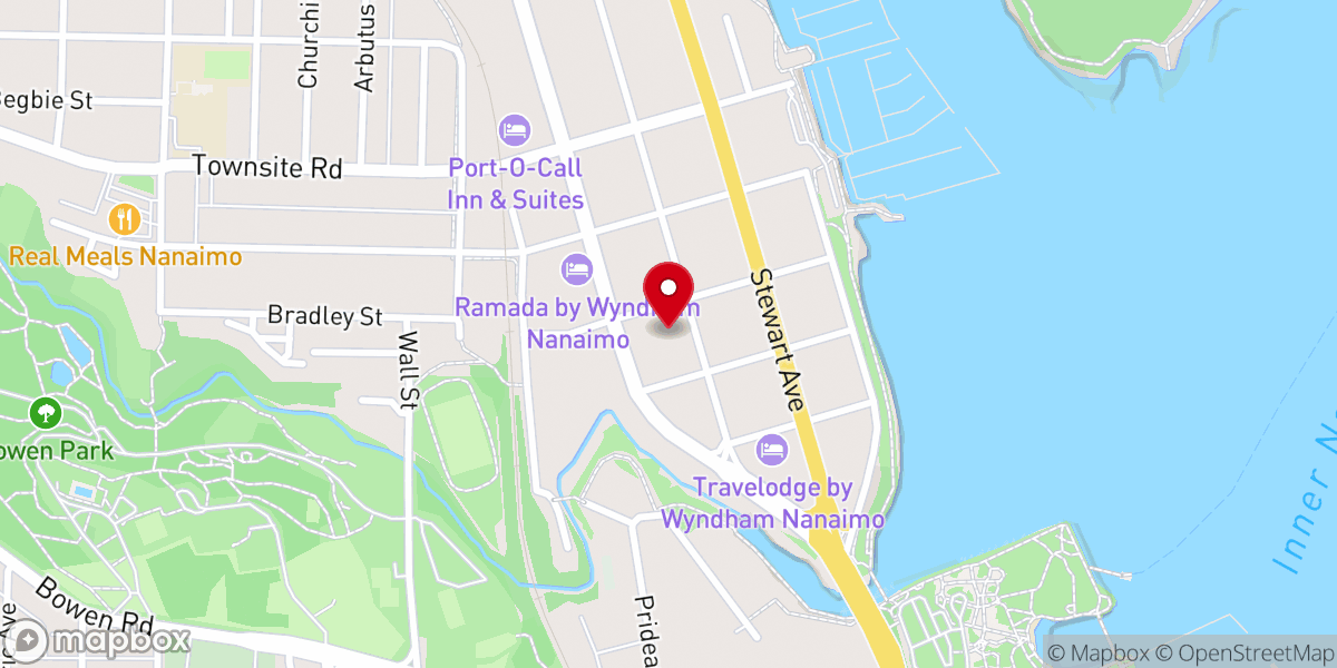 Map showing location of Sharp Residence