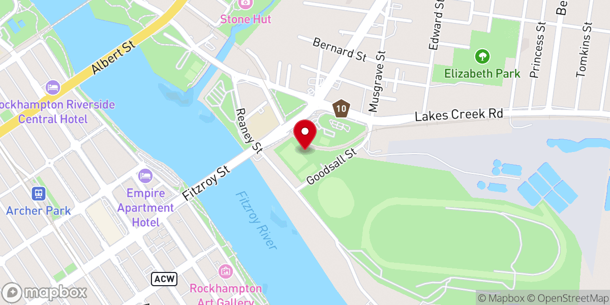 Map showing location of Stapleton Park