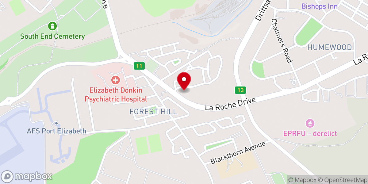 Map showing location of The Old Apostolic Church - Forest Hill
