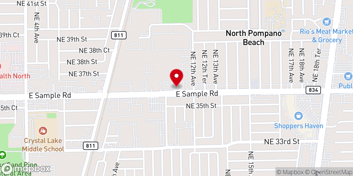 Map showing location of St. Nicholas Episcopal Church