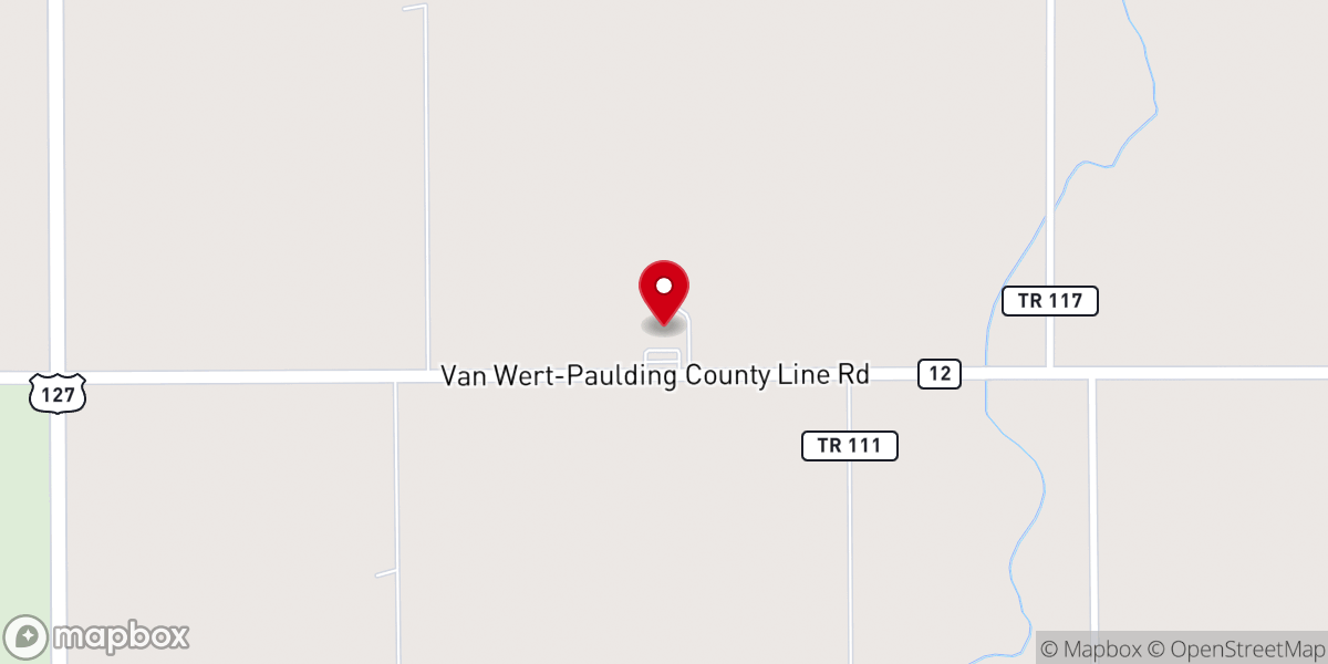 Map showing location of Harvest Field Church