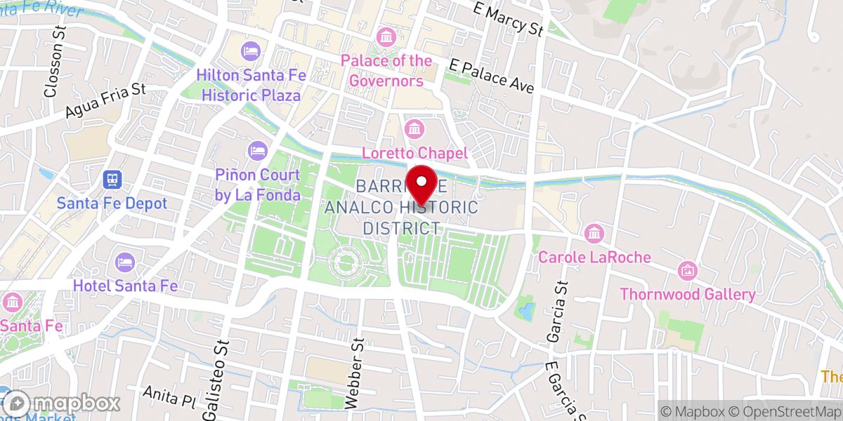 Map showing location of Oldest House Museum