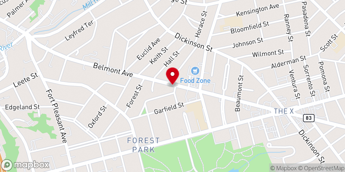 Map showing location of Iglesia De Dios Pentecostes Inc