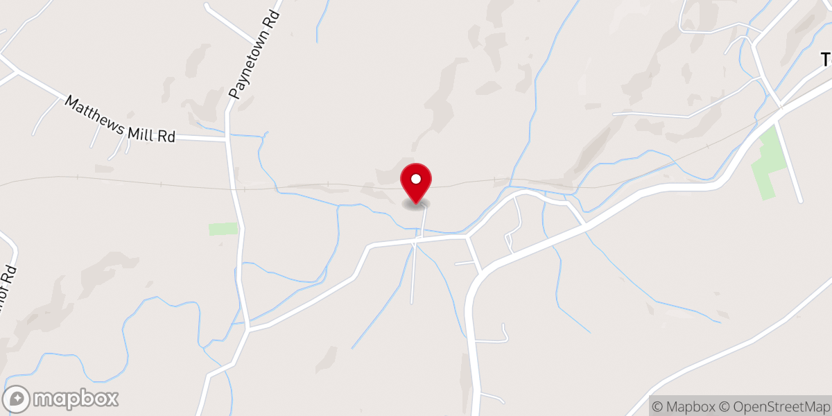 Map showing location of Embree House Historic Farm