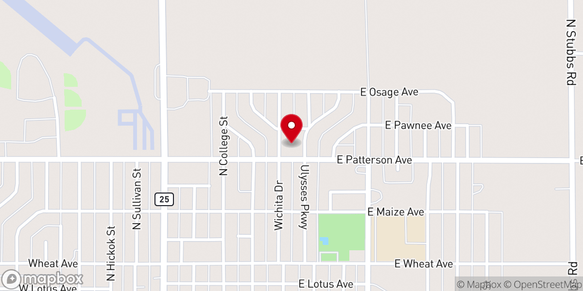 Map showing location of Emmanuel Ministries